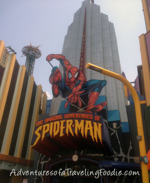 The Amazing Adventures of Spider Man - Ride