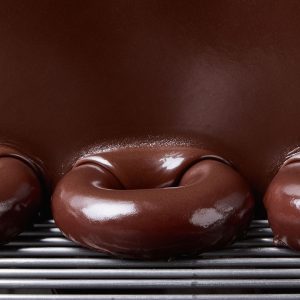 Krispy Kreme Original Glazed Doughnut Eclipsed by Chocolate